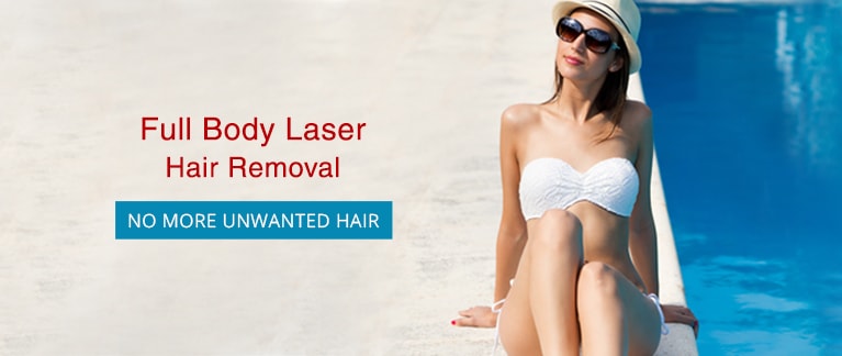 Full Body Permanent Laser Hair Removal cost in Delhi, South Delhi -  DermaClinix