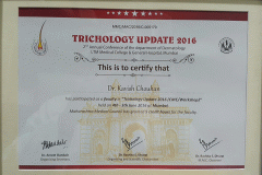 trichology certificate